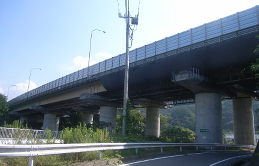 馬伏川橋の橋梁全景